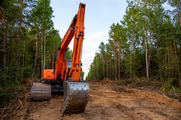 Cost of Backhoe Land Clearing in Brownsburg